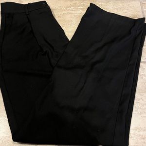 -sold- Garage porter pleated straight pant (Black)